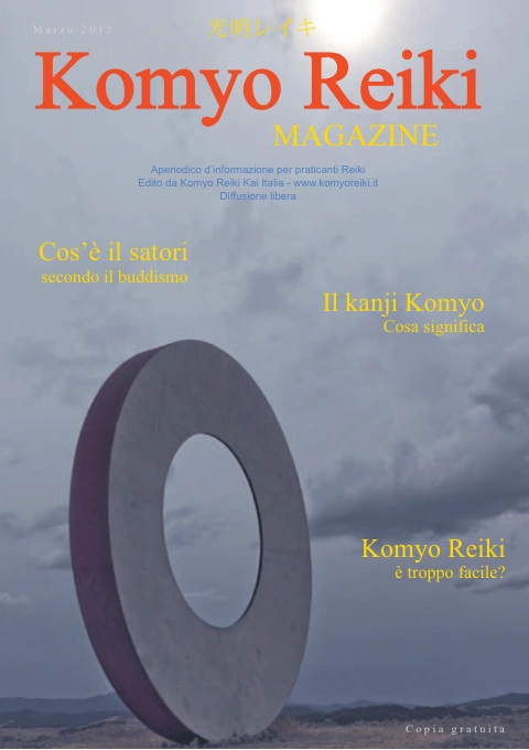 Copertina Magazine Komyo ReikiDo — Marzo 2012
