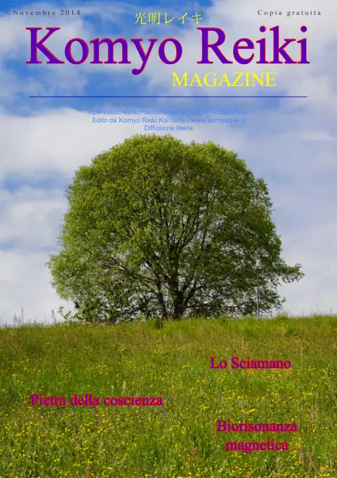 Copertina Magazine Komyo ReikiDo — Novembre 2014