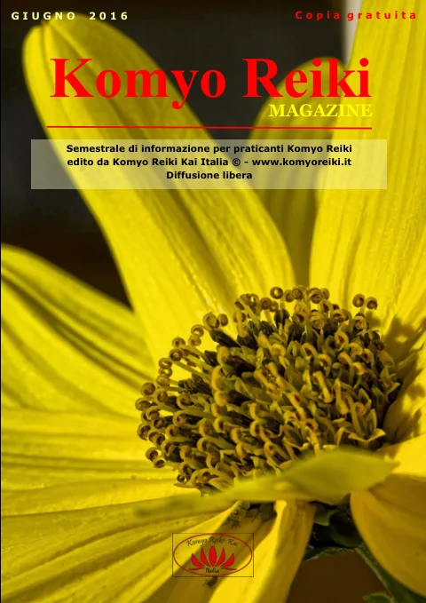 Copertina Magazine Komyo ReikiDo — Giugno 2016