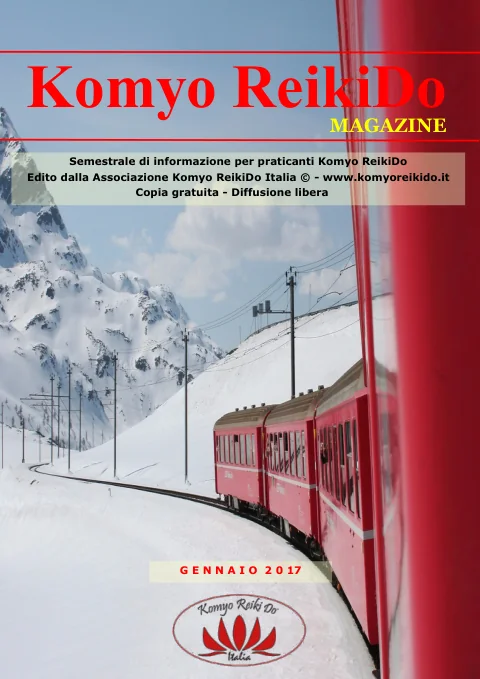 Copertina Magazine Komyo ReikiDo — Gennaio 2017