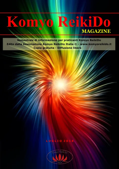 Copertina Magazine Komyo ReikiDo — Luglio 2018