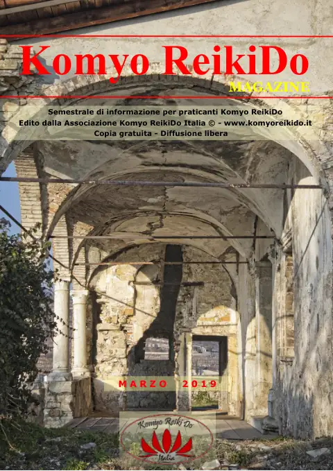 Copertina Magazine Komyo ReikiDo — Marzo 2019