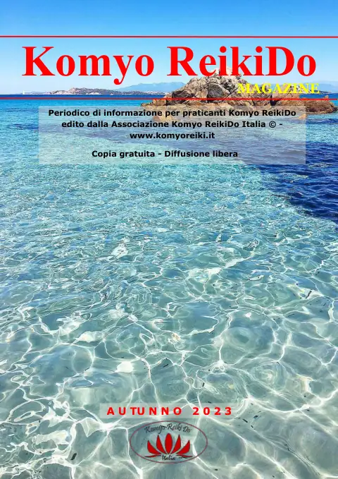 Copertina Magazine Komyo ReikiDo — Autunno 2023