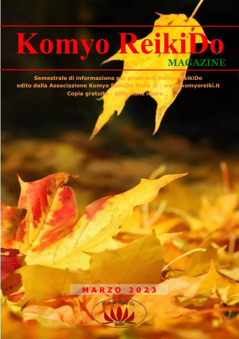 Copertina Magazine Komyo ReikiDo — Marzo 2023