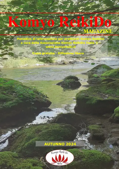 Copertina Magazine Komyo ReikiDo — Autunno 2024