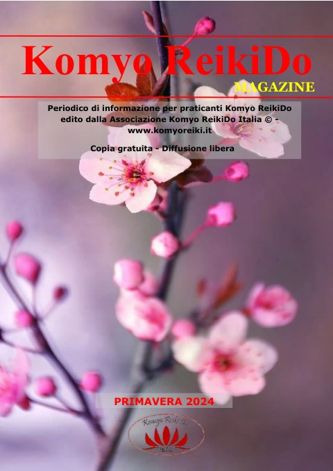 Copertina Magazine Komyo ReikiDo — Primavera 2024