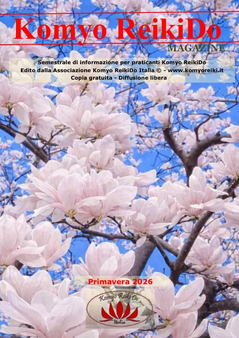 Copertina Magazine Komyo ReikiDo — Primavera 2026